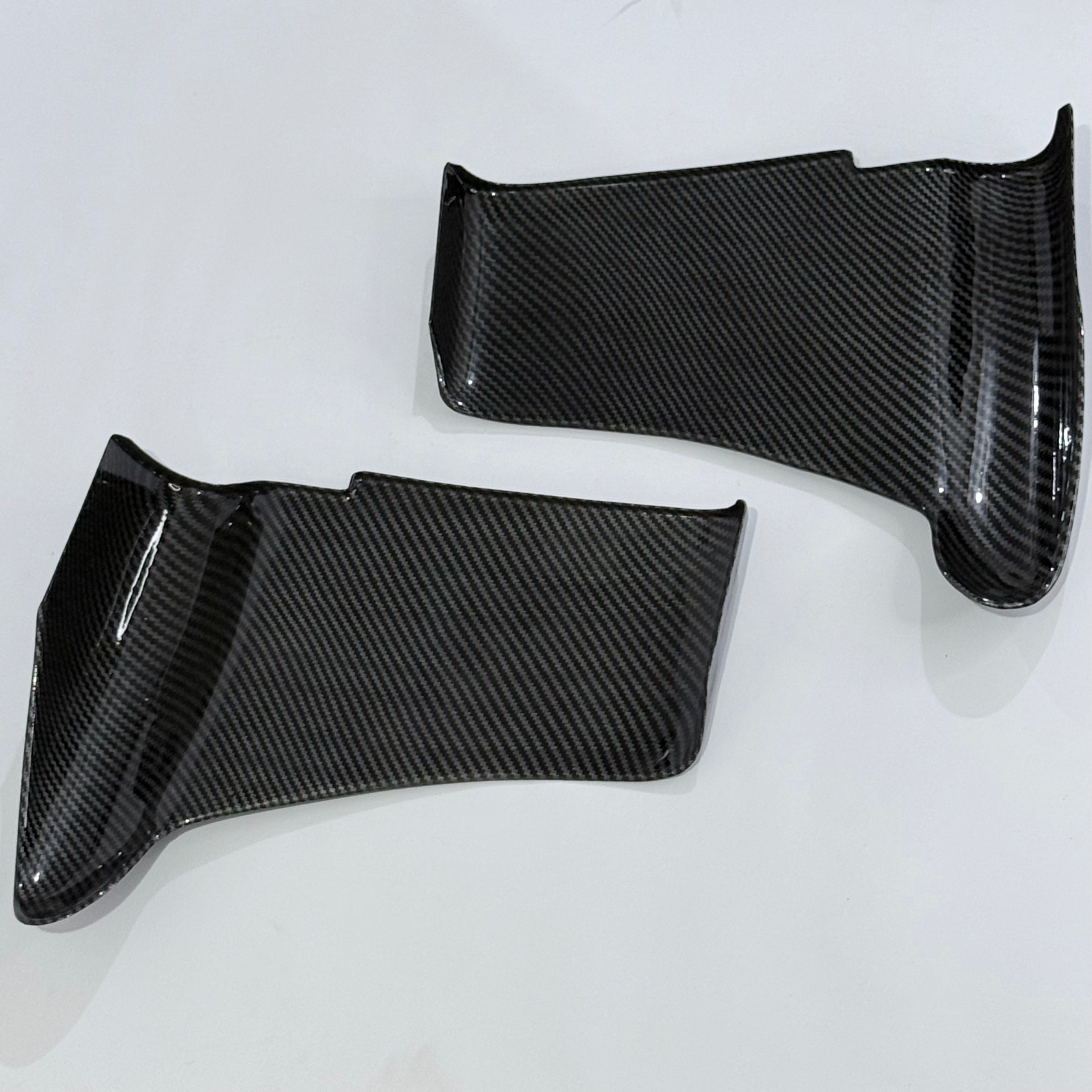 Premium Carbon Fiber Window Switch Panel Cover Set | ABS Material | Hydrographic Printed | Weather Resistant