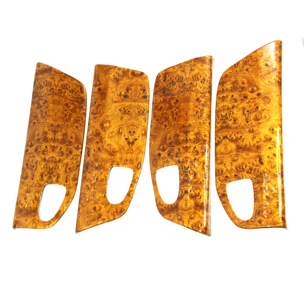 Hyundai Verna Premium Wood Grain Door Panel Cover Set (4 Pieces)